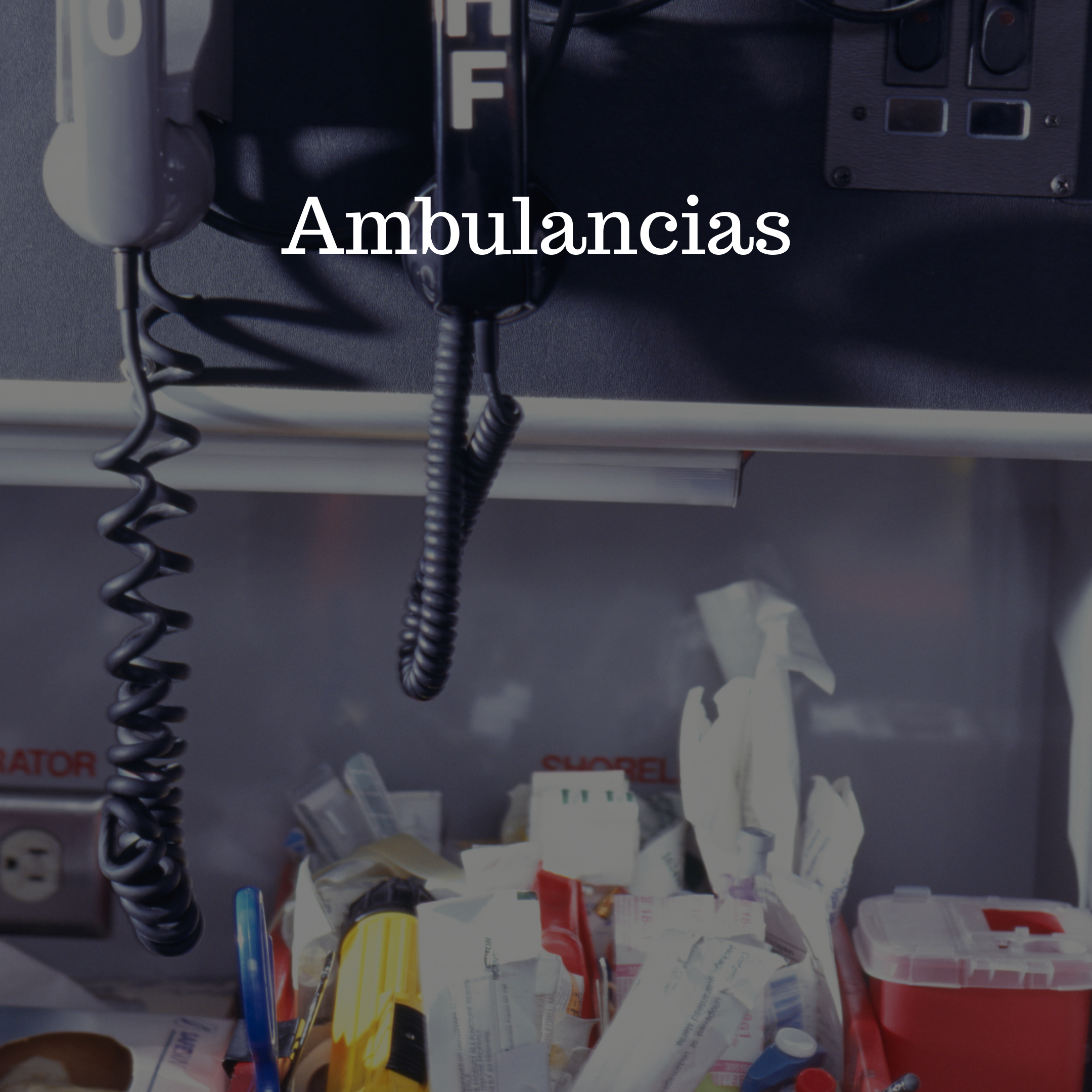 Ambulancias Covid-19 en México 
